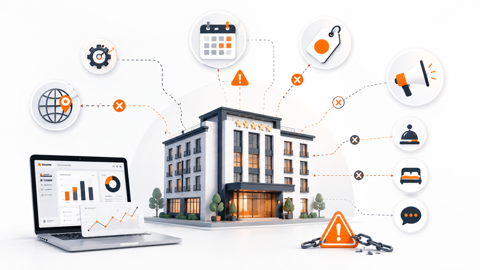 Fehler in der Hotel Distribution